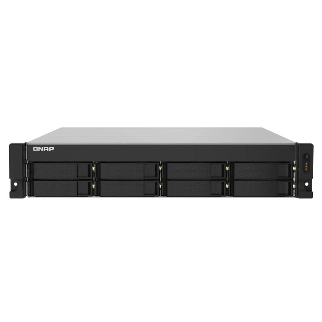 QNAP TS-832PXU-RP-4G NAS 8xHDD-Bay 2x10GbE SFP+ 2U 1