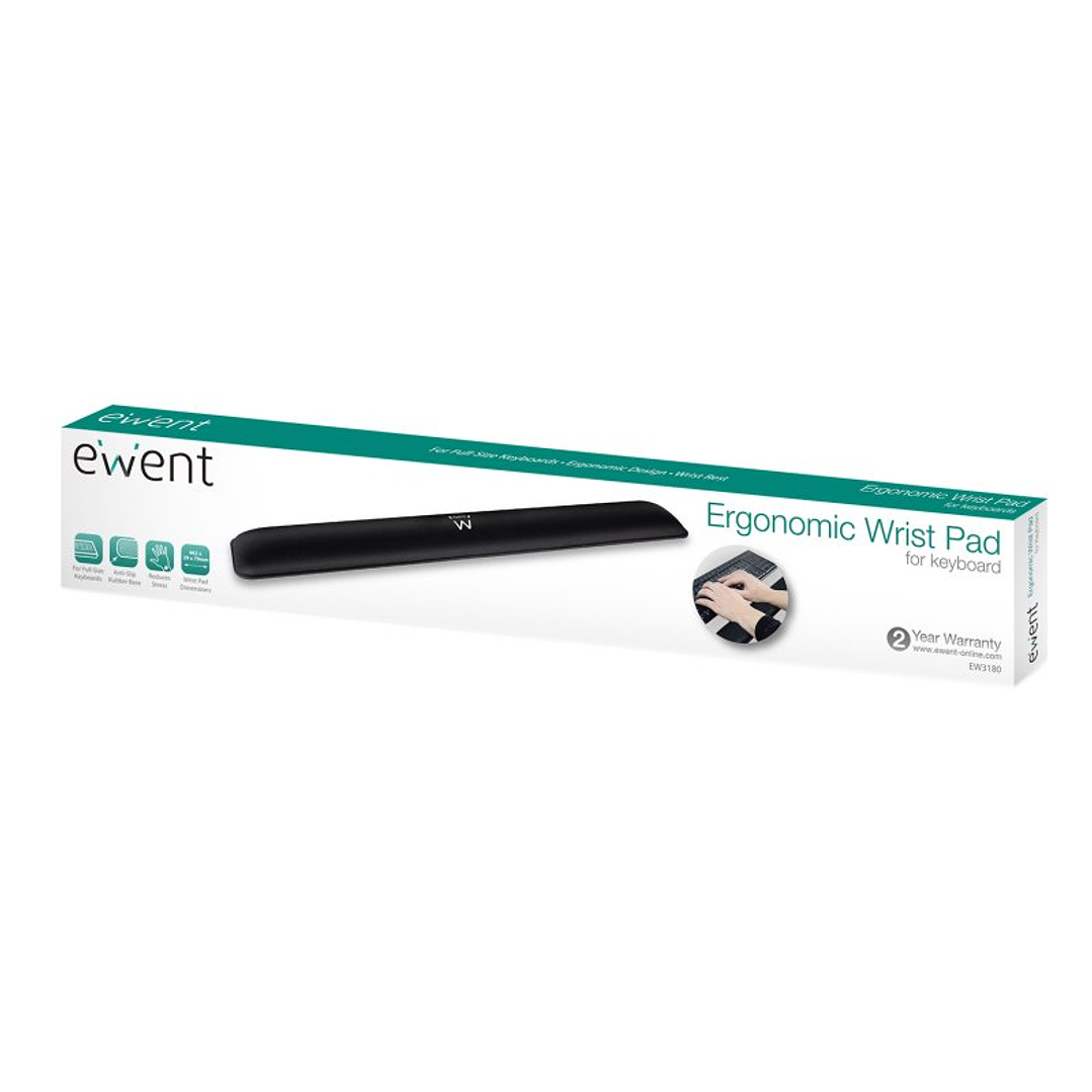 EWENT EW3180 Reposa Muñecas Ergonómico Negro 4