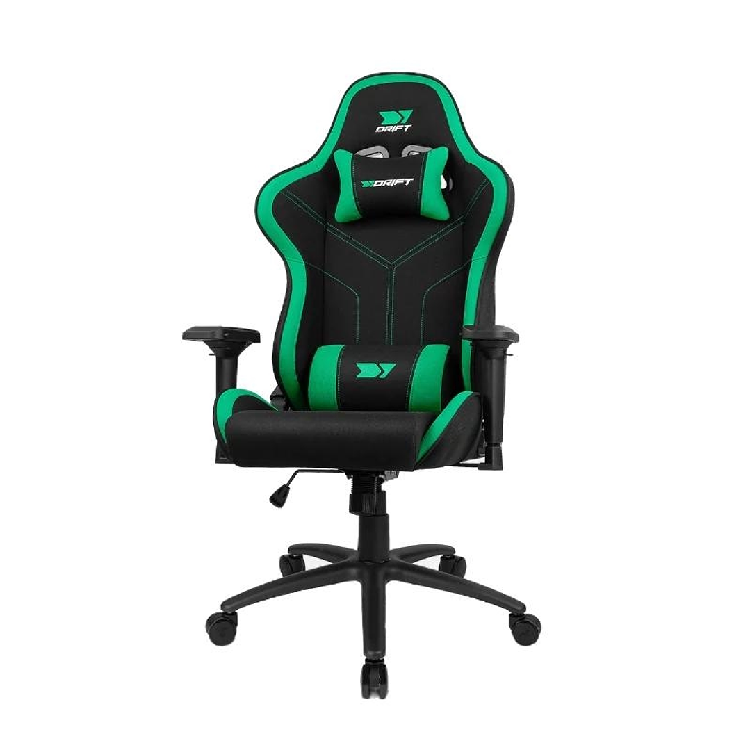 DRIFT Silla Gaming DR110 Negra/Verde 1