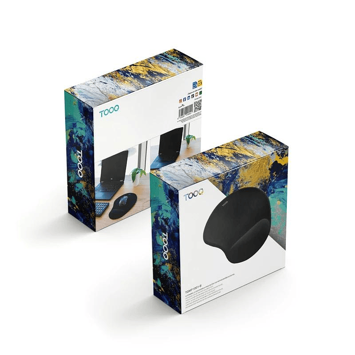 Tooq Alfombrilla Ergonómica Gel con reposamuñecas 2