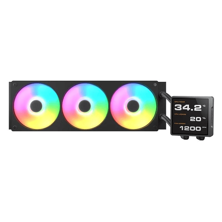 Cougar Ref. Liq Poseidon Vistek Pro ARGB 360 Black 1