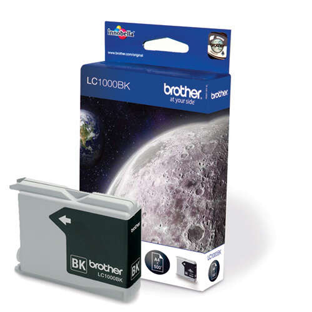 Brother LC1000 Negro Cartucho de Tinta Original - LC1000BK 1