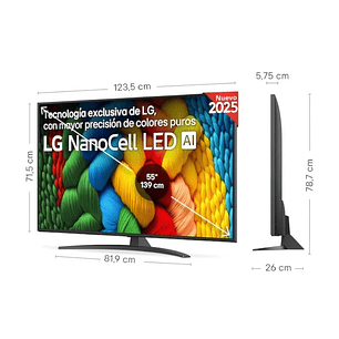 LG 55NANO81A6A TV 55