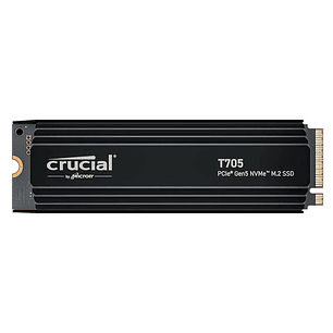 Crucial T705 HS SSD 4TB PCIe Gen 5 x4 14100 MB-s