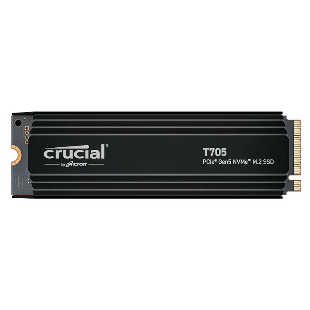 Crucial T705 HS SSD 4TB PCIe Gen 5 x4 14100 MB-s 1