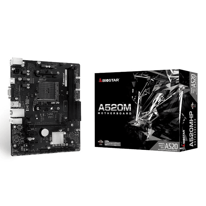 Biostar Placa Base A520MHP mATX AM4 1