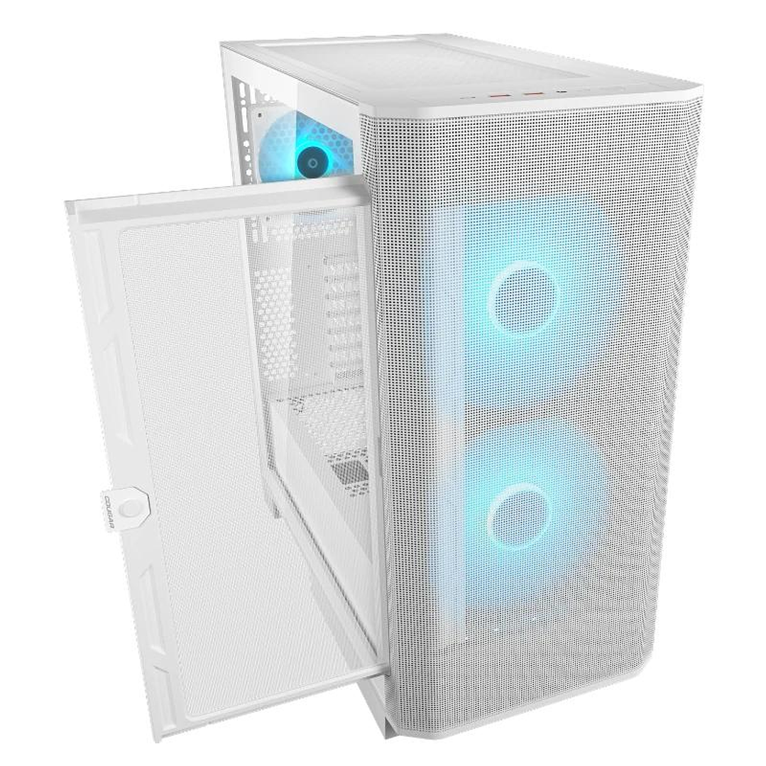 Cougar Caja Semitorre Airface Flo RGB White 3