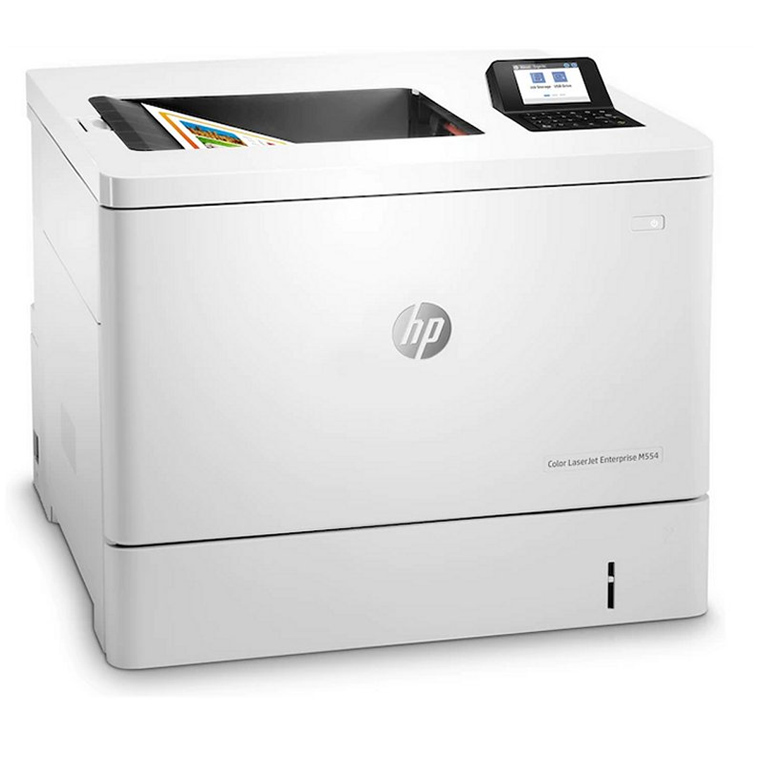 HP Impresora LaserJet Color Enterprise M554DN 3
