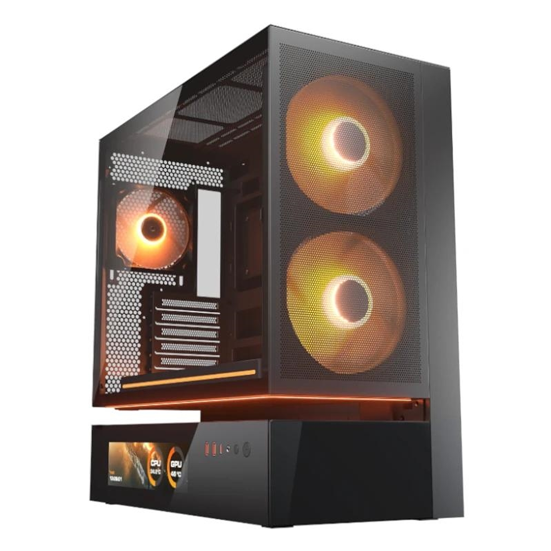 Cougar Caja Semitorre CFV235 Mesh Vision Black 1