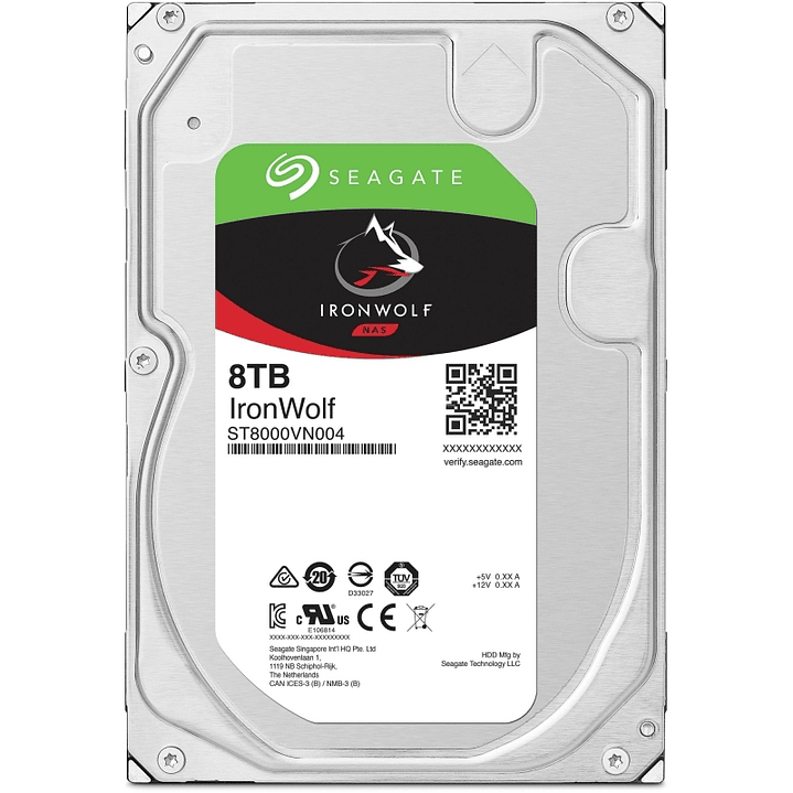 Seagate IronWolf NAS ST8000VN004 8TB 3.5