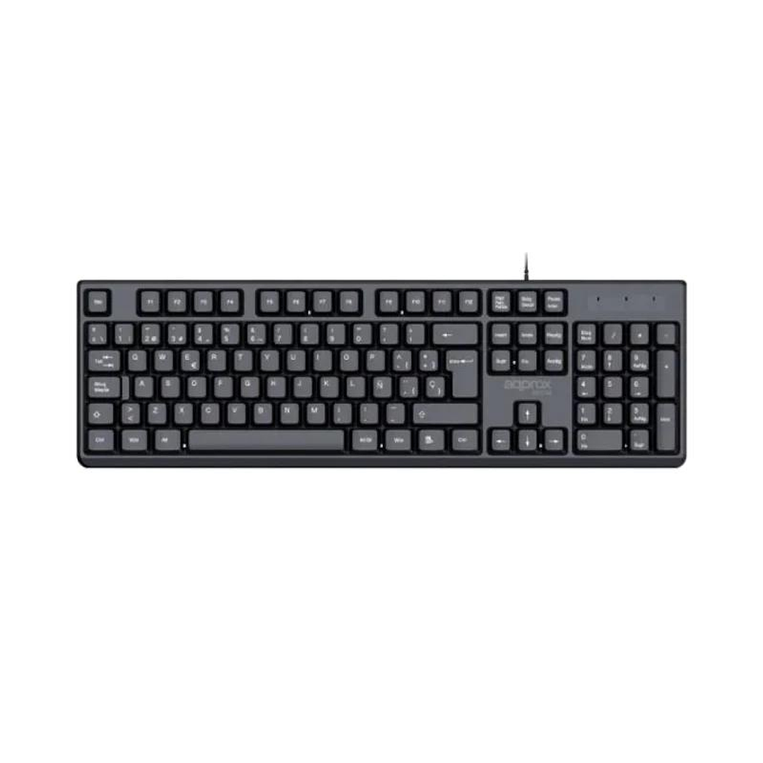 APPROX Teclado+Raton MX245 USB 2.0 3