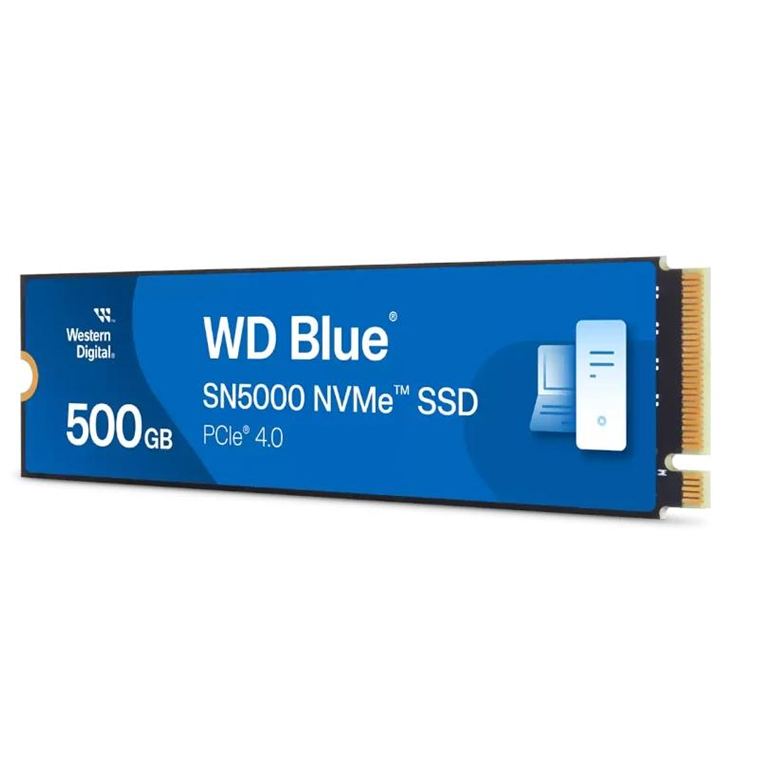 WD Blue SN5000 WDS500G4B0E SSD 500GB NVMe Gen4 2