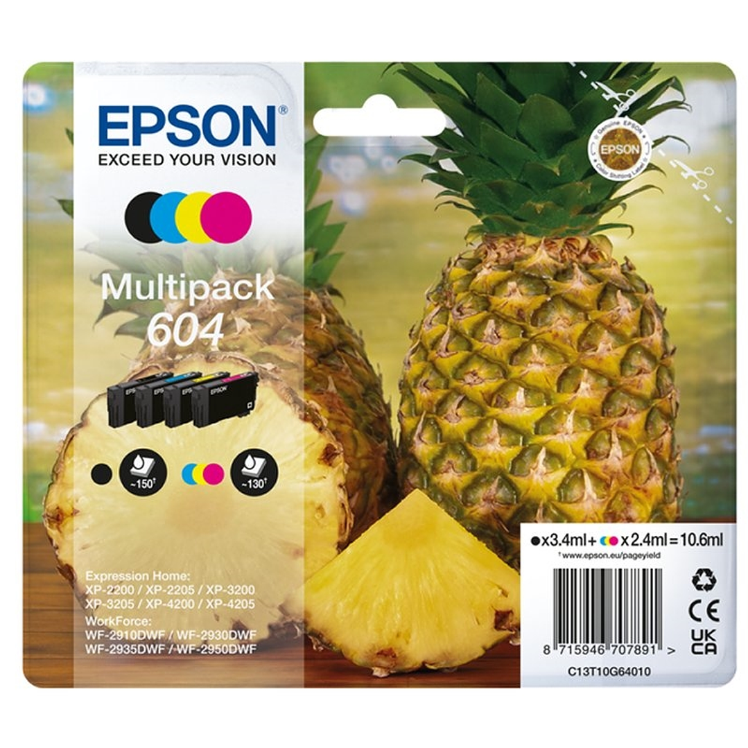 Epson Cartucho Multipack 604 1