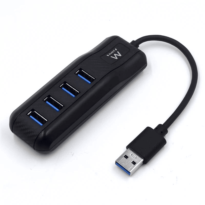 EWENT EW1138 Hub 4 Puertos USB 3.1 Gen1 (USB 3.0) 1