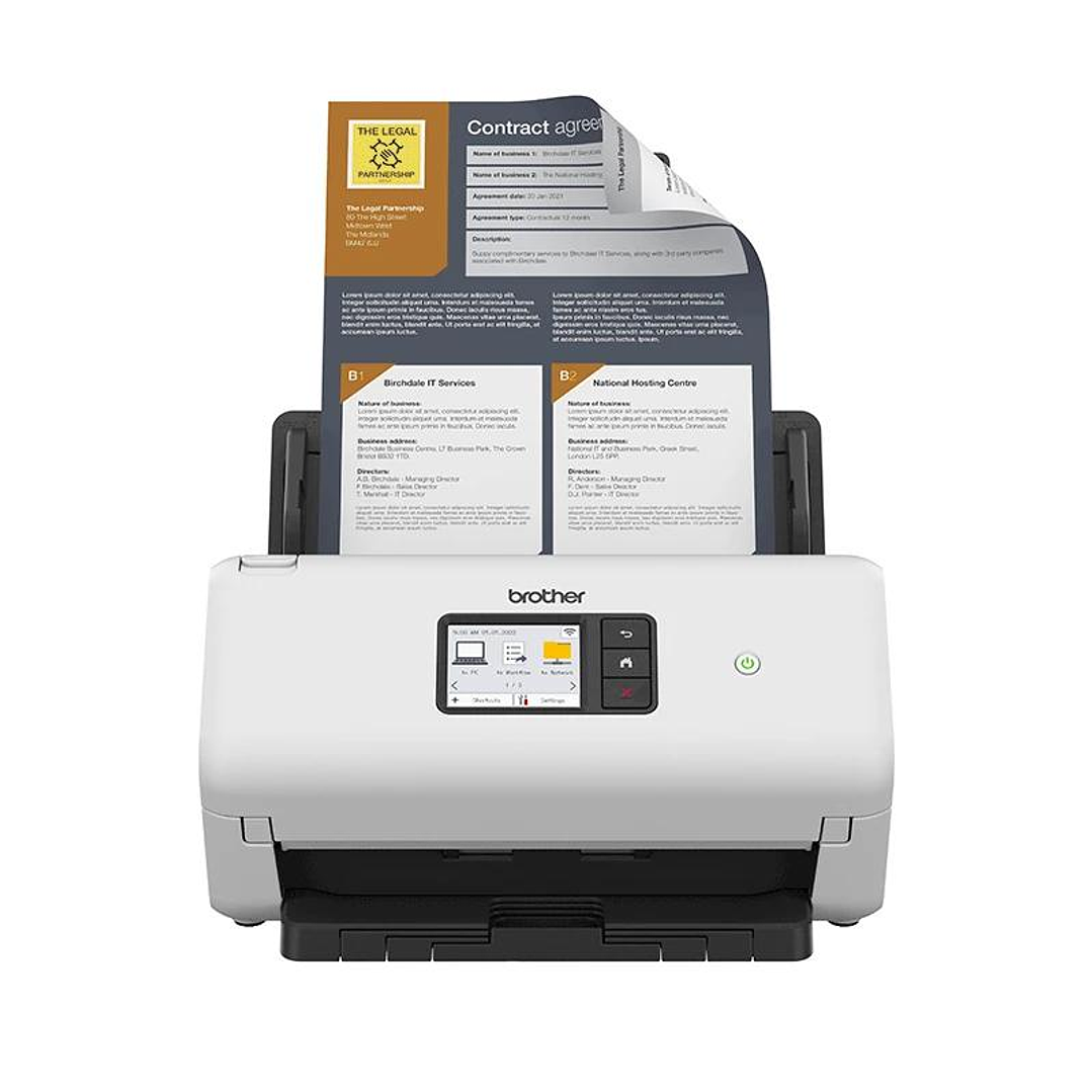 Brother Escáner ADS4550 Dúplex Wifi Red 2