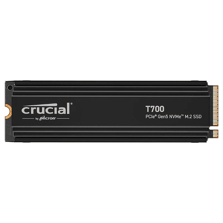 Crucial T700 HS SSD 1TB PCIe Gen 5 x4 11700 MB-s 1