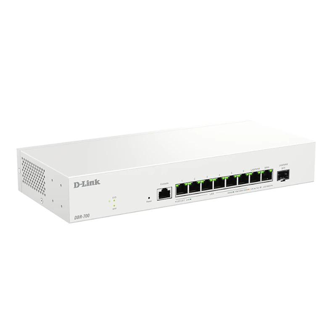 D-Link DBR-700 Router 7x2.5G 1X2.5 WAN 1x2.5 SFP 2
