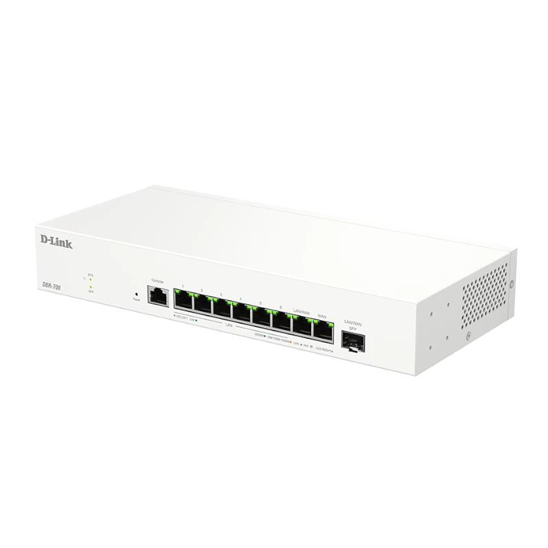 D-Link DBR-700 Router 7x2.5G 1X2.5 WAN 1x2.5 SFP 3