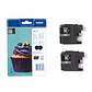 Brother Cartucho LC123BKBP Negro Blister - thumbnail 2