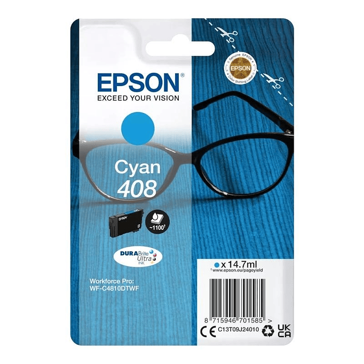 Epson Cartucho 408 Cian 1
