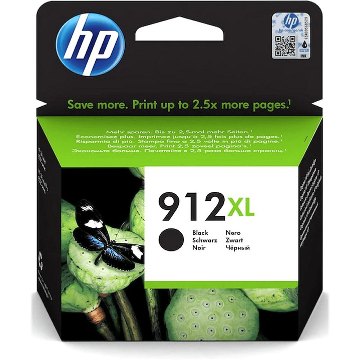 HP Cartucho 912XL Negro 1