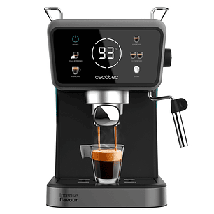 Cecotec Power Espresso Touch ColdBrew Cafetera Expresso con Vaporizador - Capacidad 1.5L - Presion 20bar - Calientatazas - Vaporizador - Temperatura R