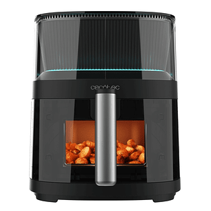 Cecotec Cecofry Neon 5000 Freidora de Aire - Capacidad 5L - Temperatura Regulable - Spray de Agua - Pantalla Tactil - Ventana de Visualizacion - Color