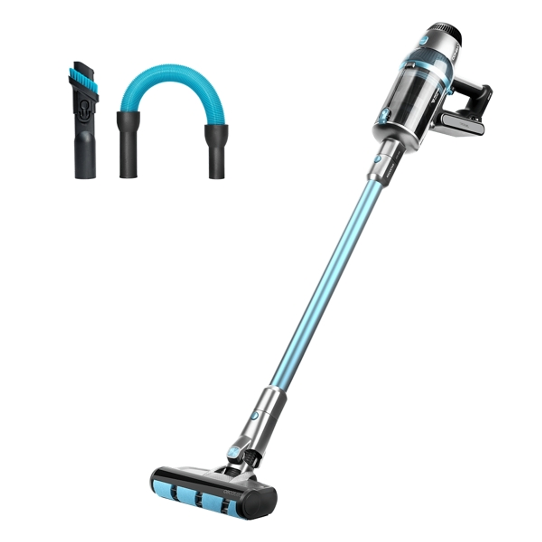 Cecotec Conga Rockstar 1600 Advance Aspirador de Escoba Vertical - Potencia 680W - Autonomia hasta 75min - Succion hasta 26kPa - sin Cables - Incluye  1