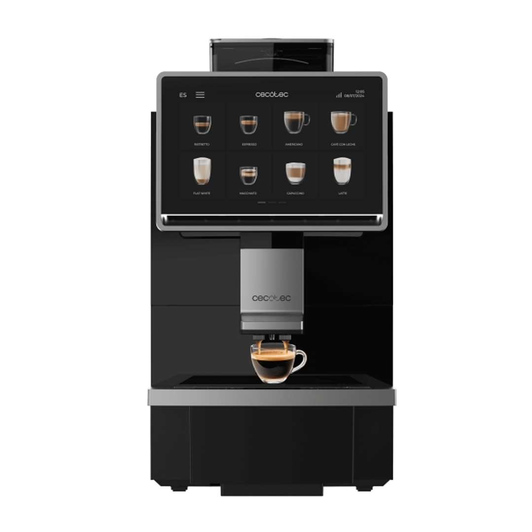 Cecotec Cremmaet Coffice Cafetera Expresso Automatica - Potencia 2900W - Capacidad 1kg de Cafe - Pantalla Tactil - Deposito de 2L - Molinillo de Ceram 1