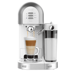 Cecotec Power Instant-ccino 20 Chic Serie Bianca Cafetera Expresso Compatible con Capsulas - Potencia 1470W - Presion 20bar - Deposito de 0.7ml - Temp