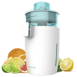 Cecotec Zitrus TowerAdjust Easy 800 White Exprimidor Electrico - Potencia 800W - Capacidad 0.5L - Boquilla Antigoteo - Filtro con Regulador de Pulpa -