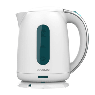 Cecotec Thermosense 180 White Hervidor de Agua de 1.7L - Potencia 2200W - Libre de BPA - Base 360º Independiente - Filtro Antical - Apagado Automatico