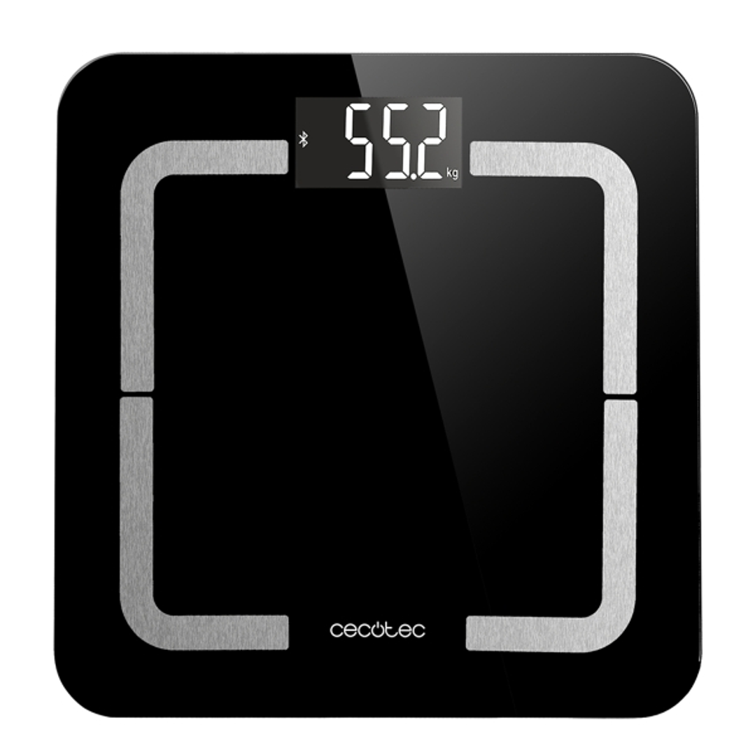Cecotec Surface Precision 9500 Smart Healthy Bascula Corporal - Bluetooth - Pantalla LCD - Acero Inoxidable - Vidrio Templado - Soporta hasta 180kg -  1
