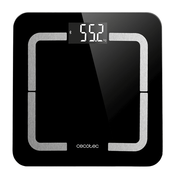 Cecotec Surface Precision 9500 Smart Healthy Bascula Corporal - Bluetooth - Pantalla LCD - Acero Inoxidable - Vidrio Templado - Soporta hasta 180kg -  1