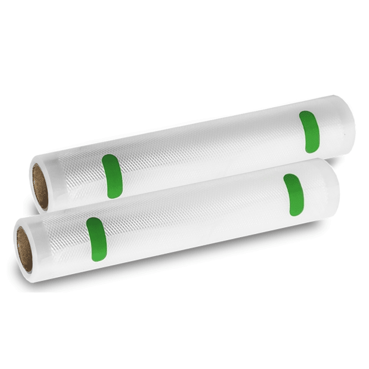 Cecotec Pack de 2 Rollos de 6m para Envasadora al Vacio - Temperatura Regulable - 20cm de Ancho - Color Transparente 1