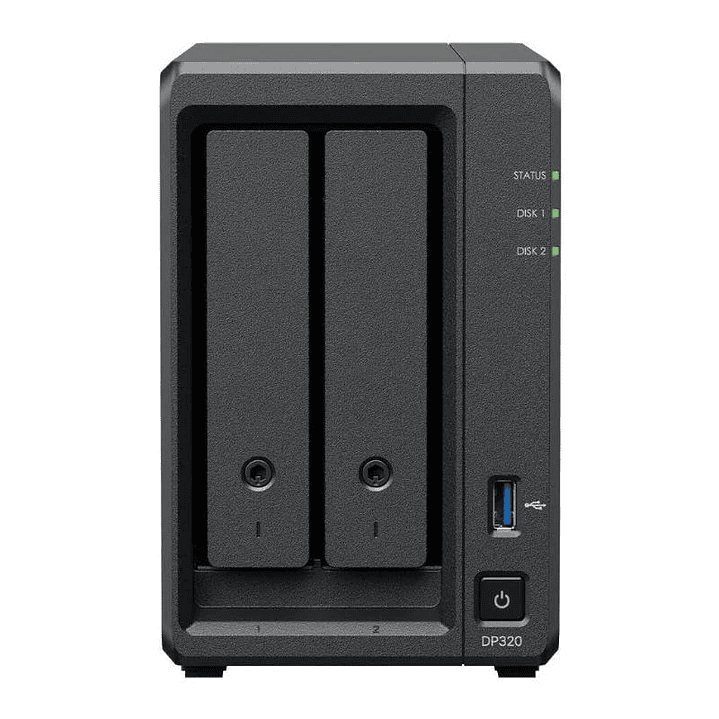 Synology DP320 NAS 2xGbE  i/2xHDD 8TB 2-Bay 1