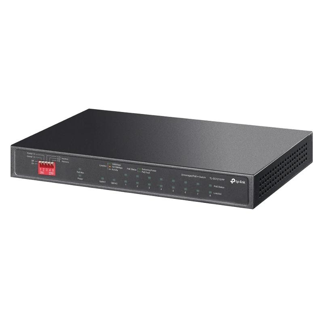 TP-Link TL-SG1210PP Switch 6xG PoE+ 2xG PoE++ 2xG 1