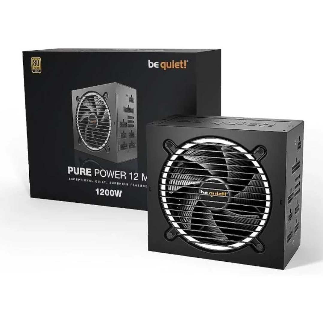 be quiet! Fuente Pure Power 1200W 20+4 pin ATX Neg 1