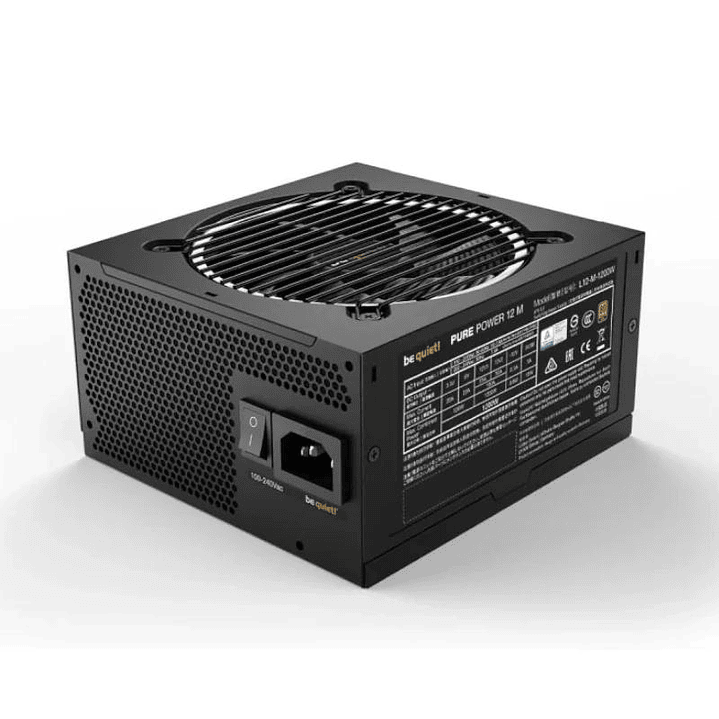 be quiet! Fuente Pure Power 1200W 20+4 pin ATX Neg 3