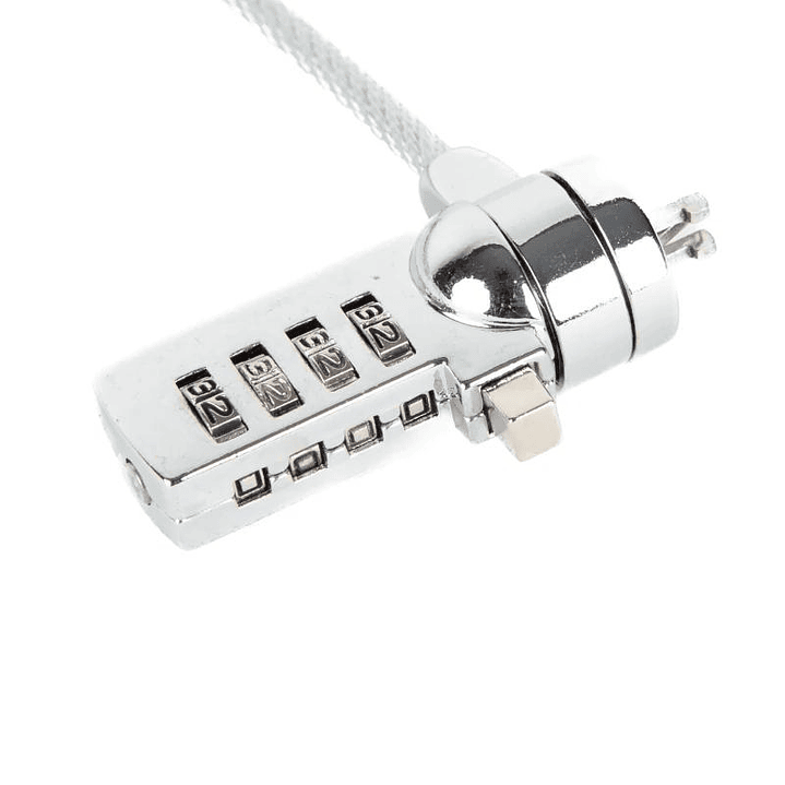 iggual Cable seguridad candado 4 dígitos SECURE 4D 2