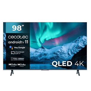 Cecotec V3+ Series VQU30098+ Smart TV de 98