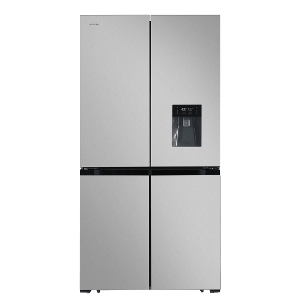 Cecotec Bolero CoolMarket 4D 564 Inox E Frigorifico Americano 4 Puertas - 564L - Total Nofrost - Dispensador de Agua - Congelacion Ultrarapida - Frio  1