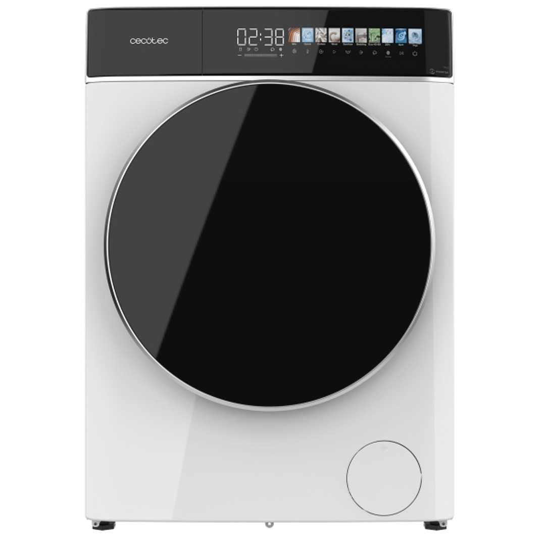 Cecotec Bolero DressCode 9900 Inverter FullColor A Lavadora de Carga Frontal - Capacidad 9kg - Velocidad 1400rpm - Pantalla 10.3