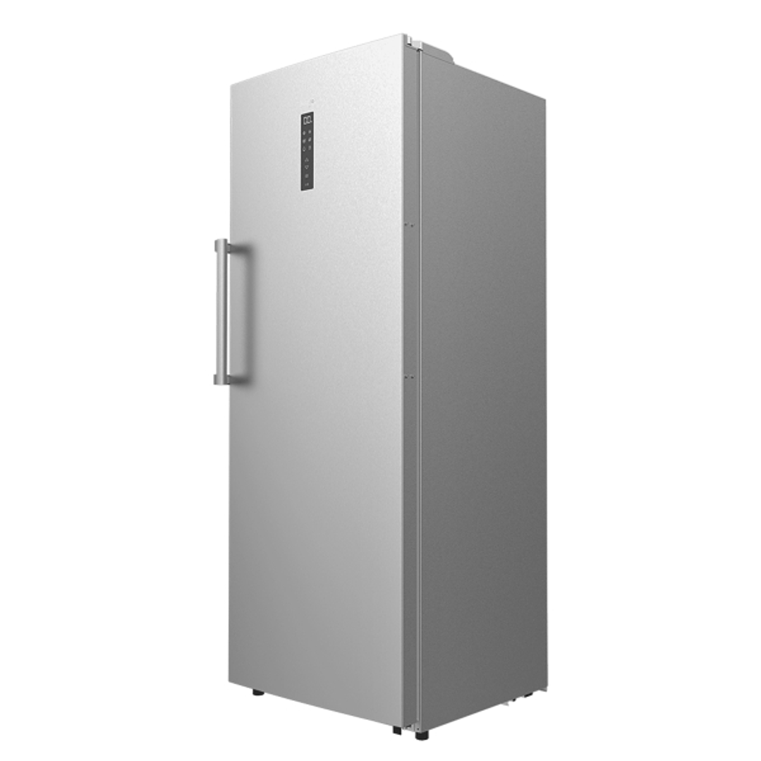 Cecotec Congelador Bolero CoolMarket UF 380 Inox Congelador Vertical Convertible - Capacidad 380L - Luz LED - Nofrost - Alarma de Puerta Abierta - Com 1