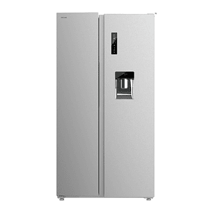 Cecotec Bolero CoolMarket SBS 559 Inox E Frigorifico Americano - Capacidad 559L - Dispensador de Agua - Luz LED - Compresor Inverter - Nofrost - Frio 