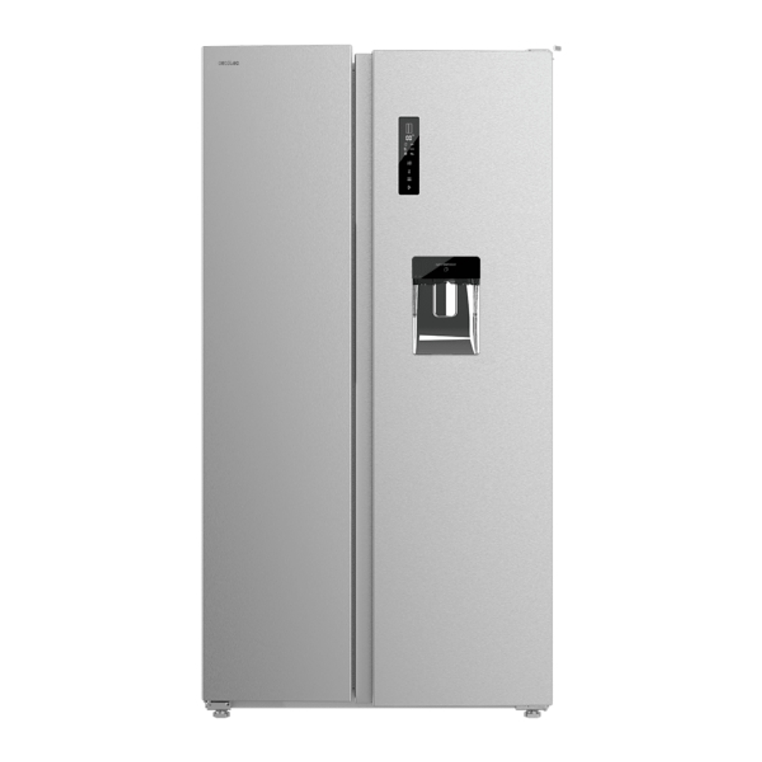Cecotec Bolero CoolMarket SBS 559 Inox E Frigorifico Americano - Capacidad 559L - Dispensador de Agua - Luz LED - Compresor Inverter - Nofrost - Frio  1