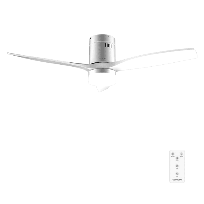 Cecotec EnergySilence Aero 5600 Classic Iron and White Ventilador de Techo de 52