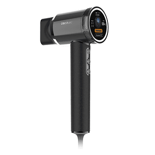 Cecotec DryGlam Waves i-Sensor Pro Secador de Pelo con Infrarrojos - 1600W - Sensor de Distancia - Plasma - Incluye Accesorios - Temperatura Regulable