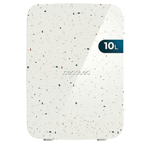 Cecotec Bolero MiniCooling 10L Bahamas Pat 3 Mini Frigorifico Portatil - Capacidad 10L - 12V/220V - Temperatura Regulable - Enfria hasta 7ºC - Funcion