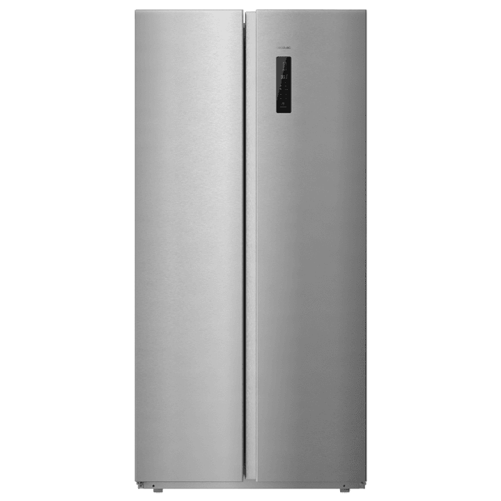 Cecotec Bolero CoolMarket SBS 430 Inox E Frigorifico Americano - Capacidad 430L - Motor Inverter Plus - Pantalla en Puerta - Modo Vacaciones y Eco - C 1